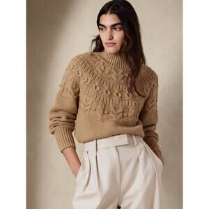 Banana Republic Size XS Couronne Sweater In Camel